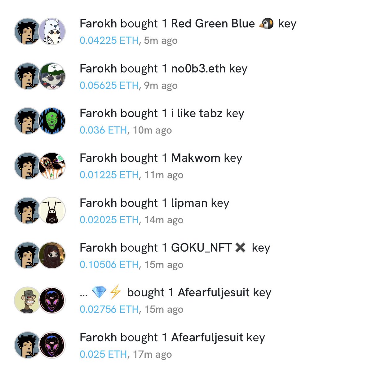 It’s (3,3) time. 🤝

Will be doing so all week as I read more on it and get organized. 

Then I’ll think of cool value added stuff for key holders. Just getting back into the show and my work now that I’m not in Asia. 

Let’s cook! 🫡