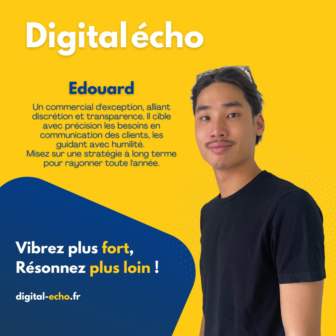 digital_echo_'s tweet image. Nous sommes ravis d'accueillir Edouard au sein des voix de Digital Écho! 🌟 Bienvenue à bord, Edouard! 🚀 digital-echo.fr/r/UpM
#NouvelleRecrue #BienvenueEdouard #Communication #StratégieDigitale
