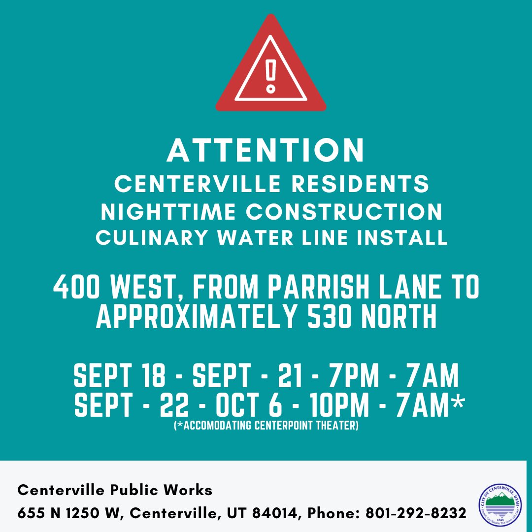 Centerville Utah (@centervilleut) on Twitter photo 