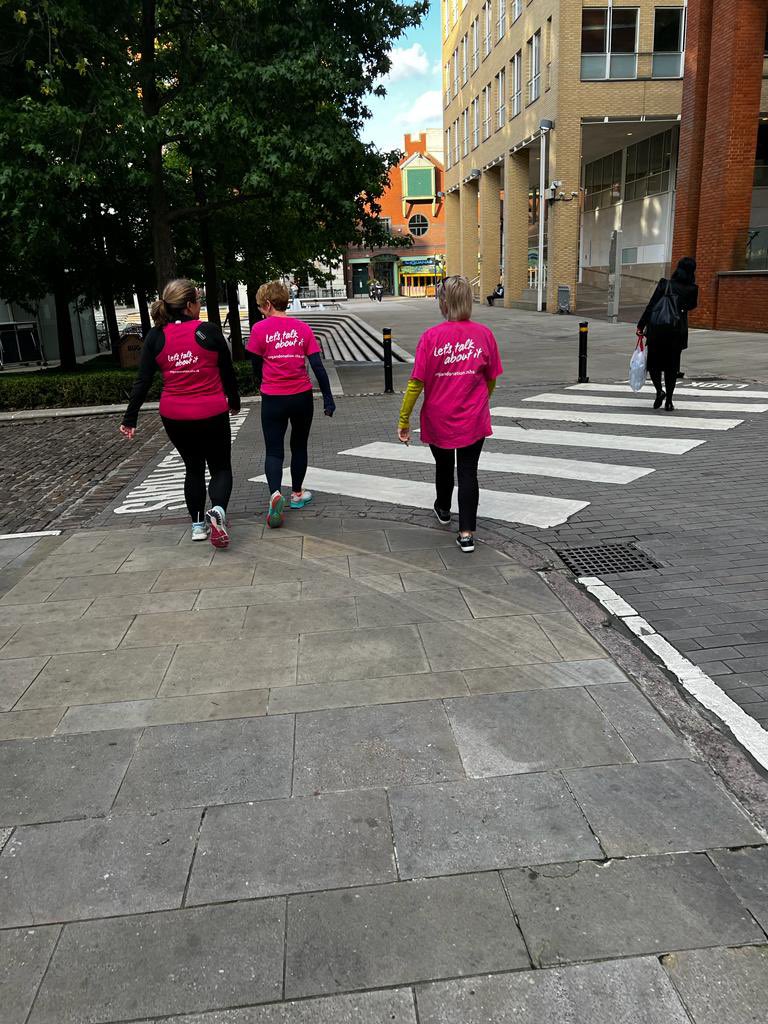 OTDT Commissioning & Service Development team hitting the streets of Birmingham for organ donation week. #OrganDonationWeek #NHSOrganDonor #R4R2023 #RaceforRecipients #NHSBT_ODT_Comm #NHSBT