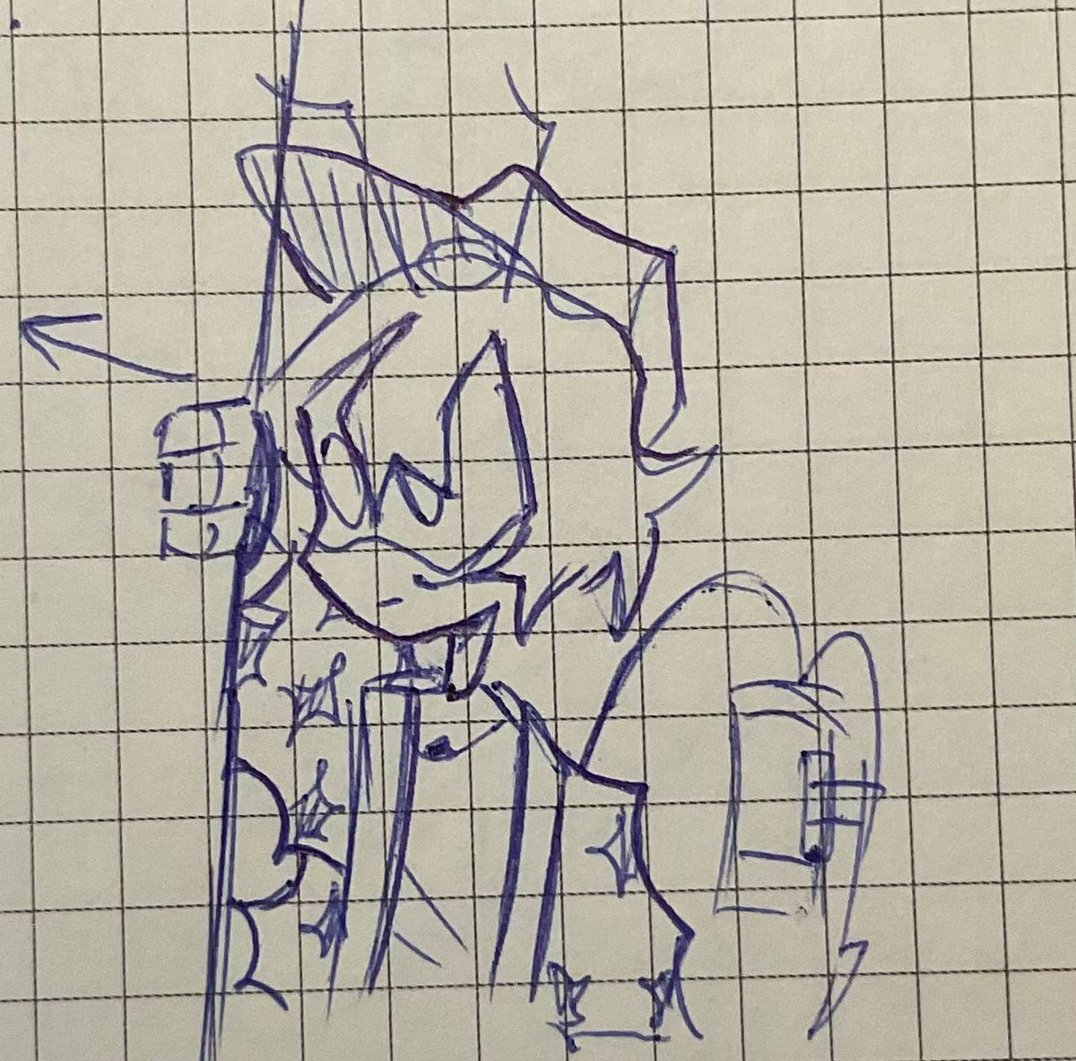 kurochapie's tweet photo. Oh..one picture not included :(
#murderdrones #glitchproductions #dronesmurder #дроныубийцыарт #fanart #фанарт #ос #newcharacter #sketch #sketchart #sketchbook #character https://t.co/SCmEZ93Oxw