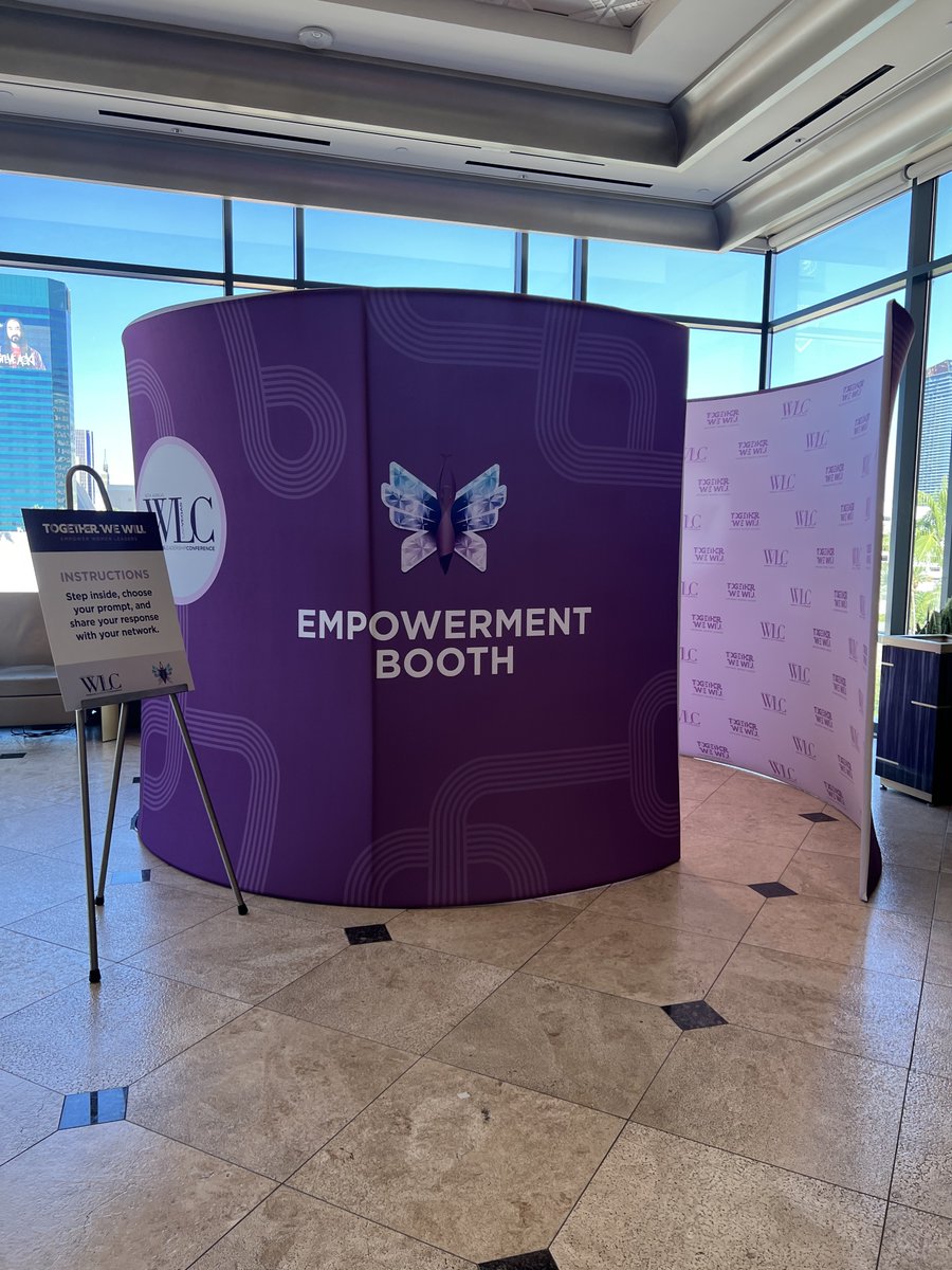 Record a message at our Empowerment Booth and share some inspiration with a peer or friend that couldn't make it to #2023WLClv. Find it over at the Connection Corner.