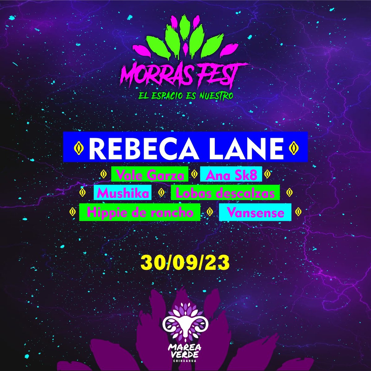 mareaverdecuu's tweet photo. #MorrasFest ¡Nos vemos el 30! Estén pendientes para más información 💚 https://t.co/SEYaBvRit1