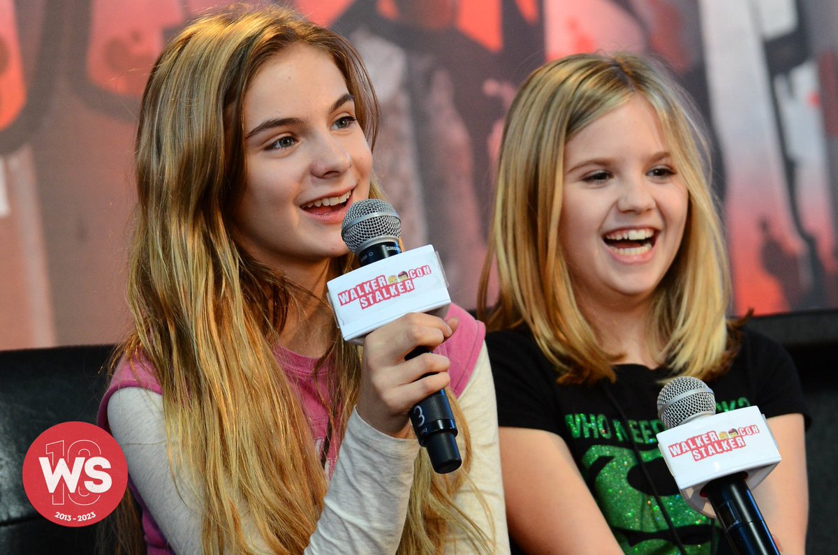 WalkrStalkrCon's tweet photo. If you ever needed a little bit of energy and positivity by osmosis, @brisharbino and @KylaKenedy could make it a reality. Although their characters' didn't last long on #TheWalkingDead, they were great guests at Walker Stalker for years!
#WSC #WSCSF #WalkerStalkerCon https://t.co/UK3xFP29JI