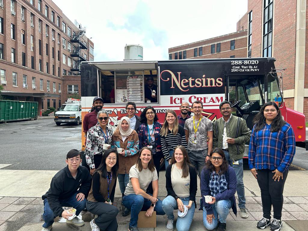 Erin Davis, PhD (@erindavisphd1) on Twitter photo We kicked off National Postdoc Appreciation Week this afternoon with a visit from Netsins🍦! Looking forward to celebrating our colleagues with several awesome events all week long! #NPAW2023 #URochesterResearch <a href="/UR_Postdocs/">UR Postdoc Association</a> We kicked off National Postdoc Appreciation Week this afternoon with a visit from Netsins🍦! Looking forward to celebrating our colleagues with several awesome events all week long! #NPAW2023 #URochesterResearch <a href="/UR_Postdocs/">UR Postdoc Association</a>