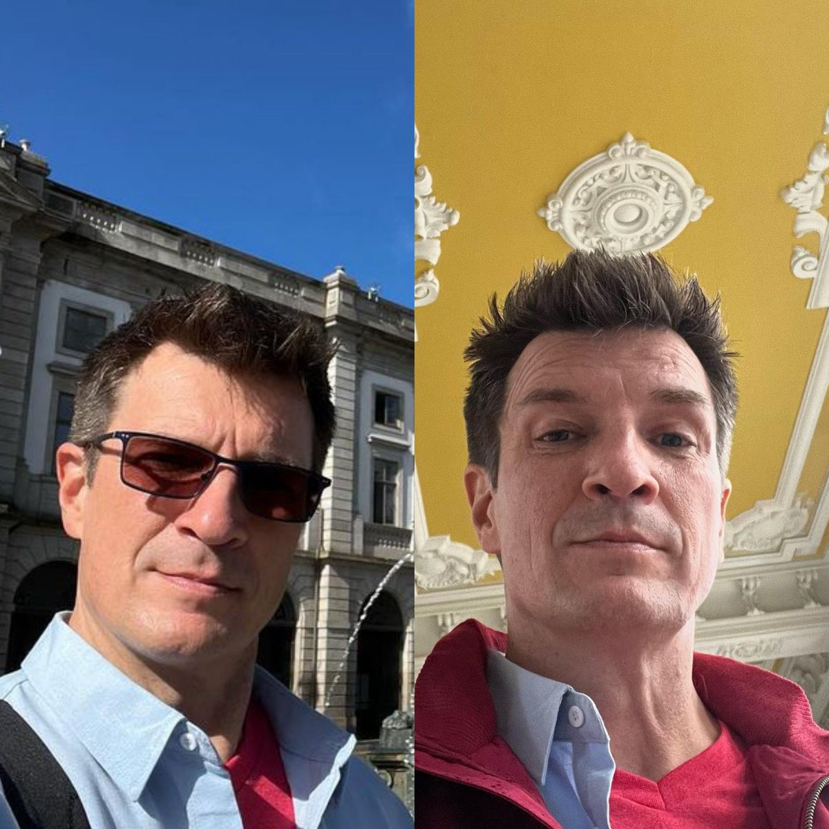 Nice new week <a href="/NathanFillion/">Nathan Fillion</a> fans ☘️🌞🥰