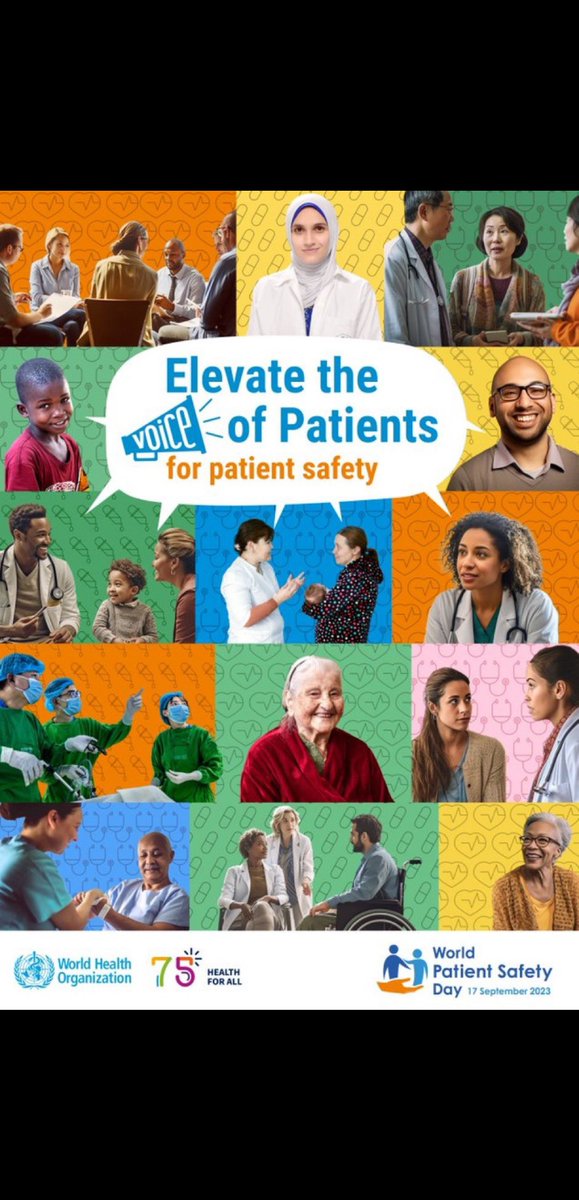 StColumcillesH1's tweet photo. To celebrate World Patient Safety Day on 17th September ‘Engaging Patients for Patient Safety’ 
St Columcilles Hospital Quality Safety Risk Department are running a number of campaigns promoting a different safety awareness each day
#WorldPatientSafetyDay #WPSD2023 @iehg https://t.co/4sUfTr5s7c