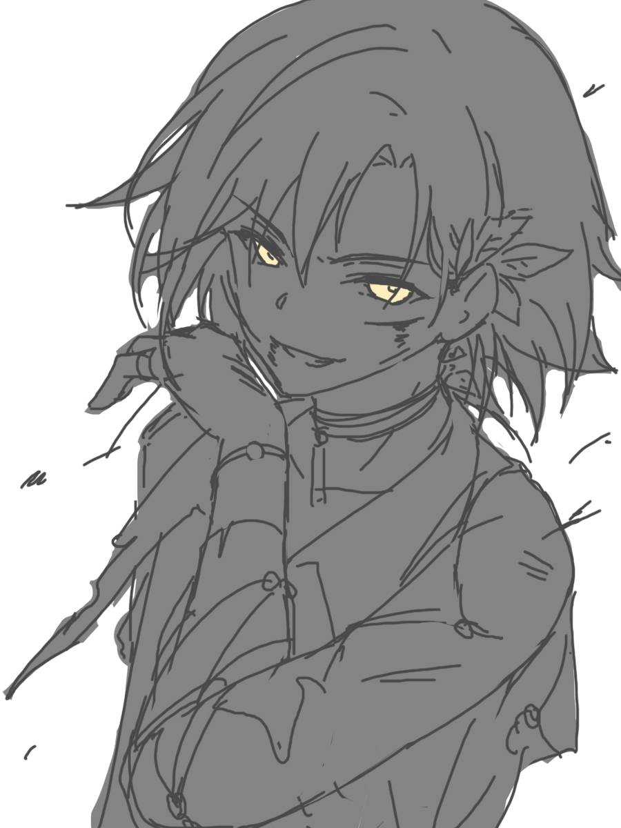 勝負に敬礼
三枚目は気まぐれな落書き! 