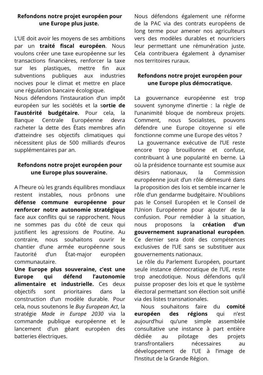 GuillaumeGrlt's tweet photo. Fier d’être signataire de cette tribune avec @LJRefondations sur l’Europe.

Une Europe plus sociale, plus écologique, plus juste socialement et fiscalement, qui protège les plus fragiles.

Nous sommes de cette gauche qui a envie d’Europe, et nous pouvons en être fiers ! ✊🏽🌹🇪🇺 https://t.co/sAlaCxOW5C