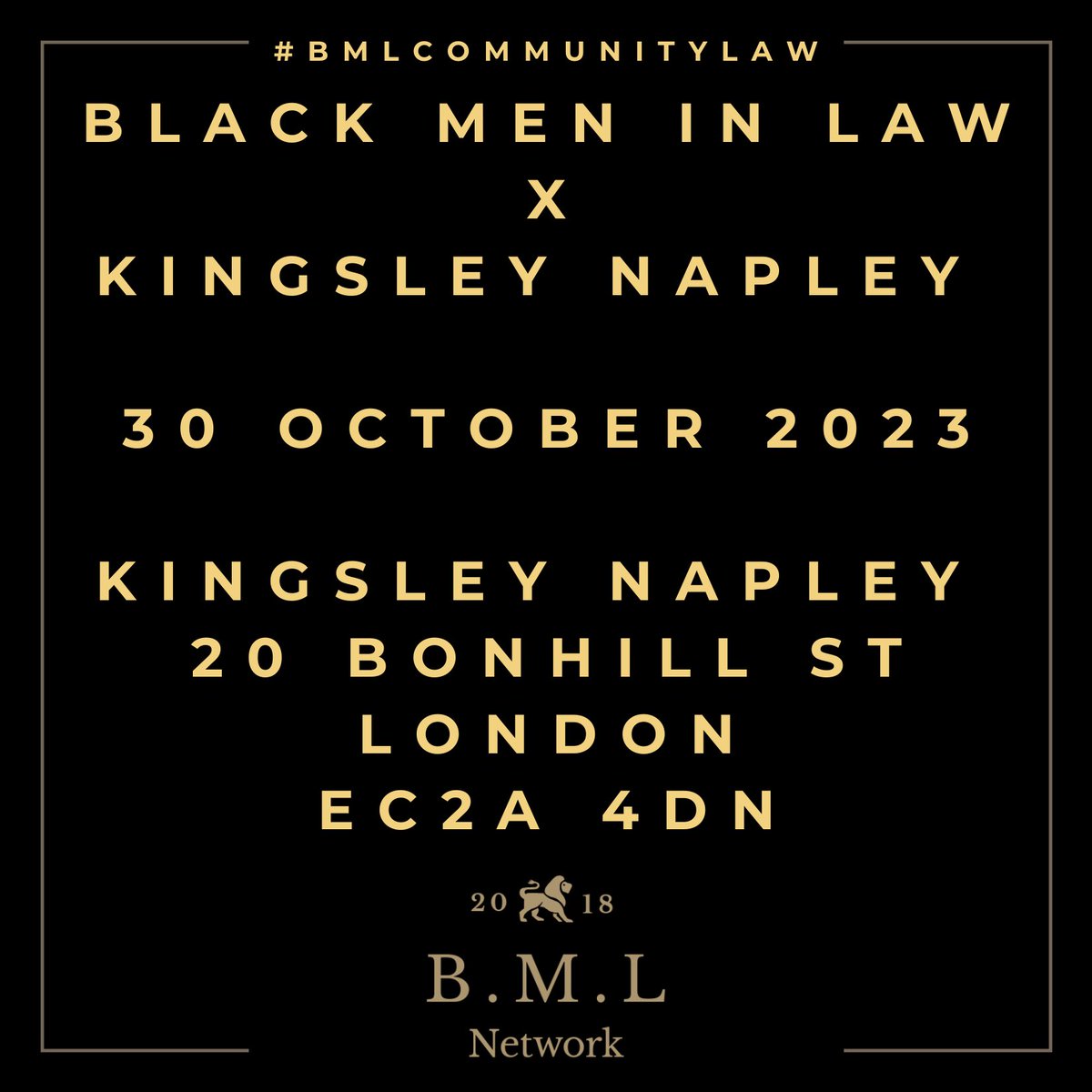 NEW DATE ALERT! Delighted to have this #BMLCommunityLaw special with @kingsleynapley on 30 Oct! We have: - keynote speech on behalf of the firm’s partnership - 2 panel sessions - 2 workshops to give you skills to succeed Sign up below! Please RT! kingsleynapley.allhires.com/Login.aspx?id=