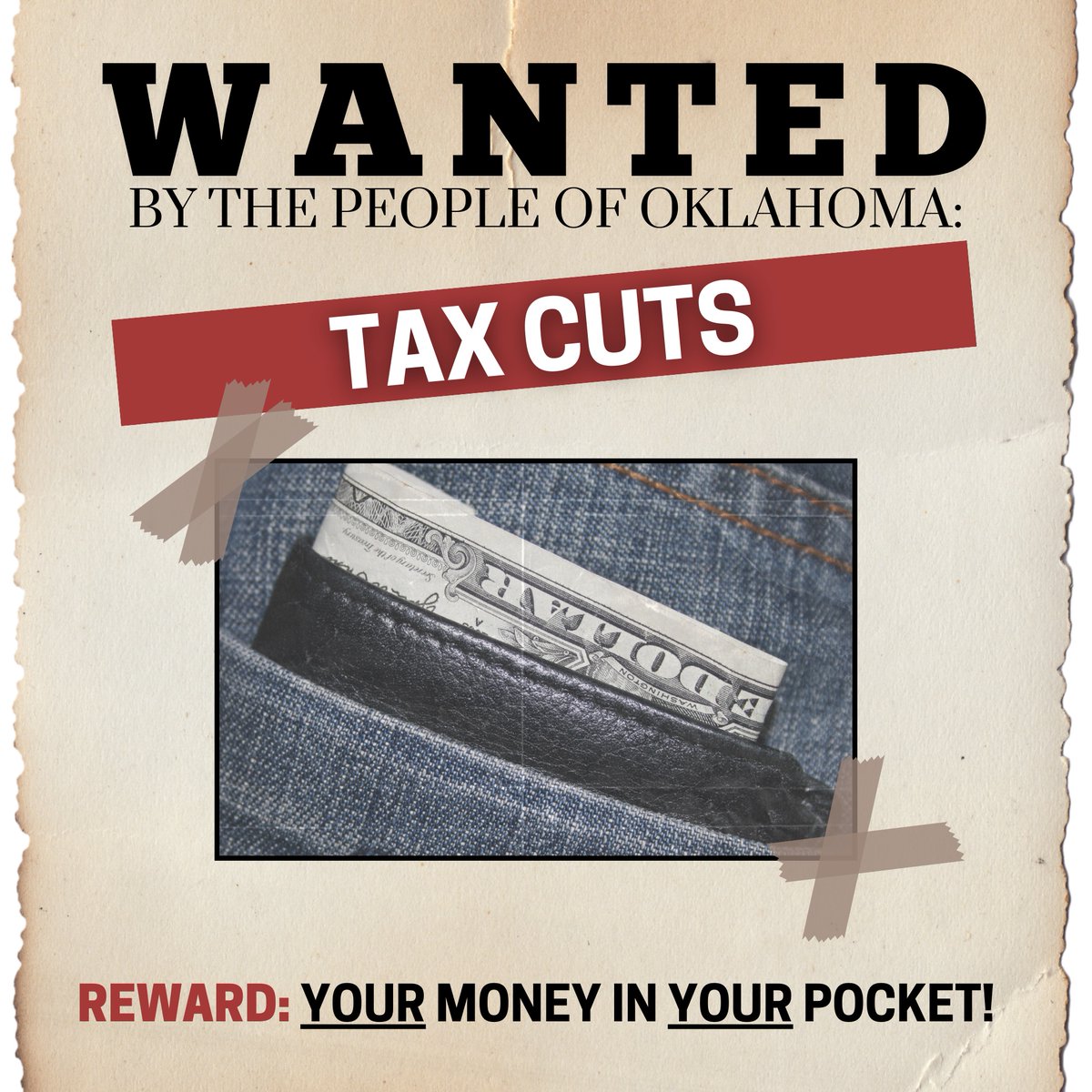 GovStitt's tweet photo. Tax cuts are wanted in the State of Oklahoma.

#WrangleThoseRates #PathtoZero https://t.co/eMUwNptjfR