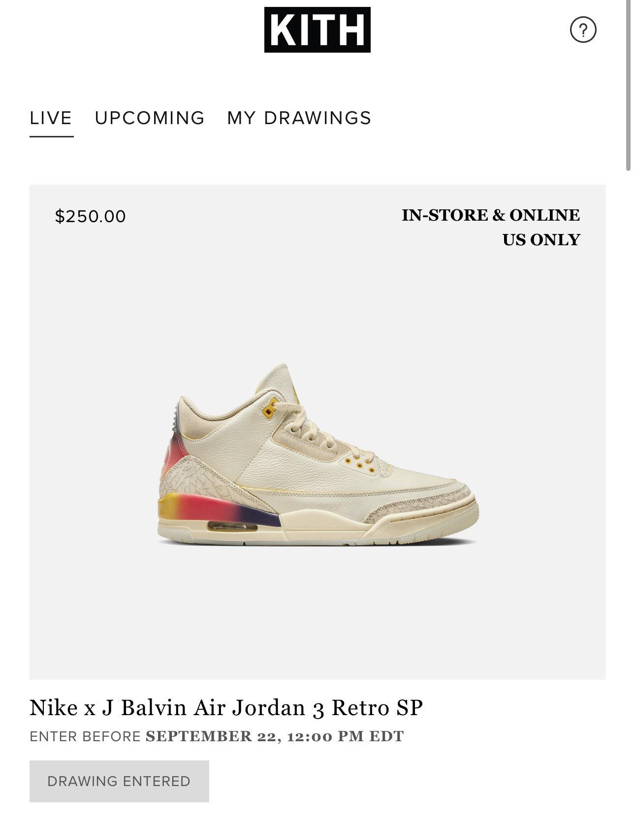 Kith jordan 4 discount