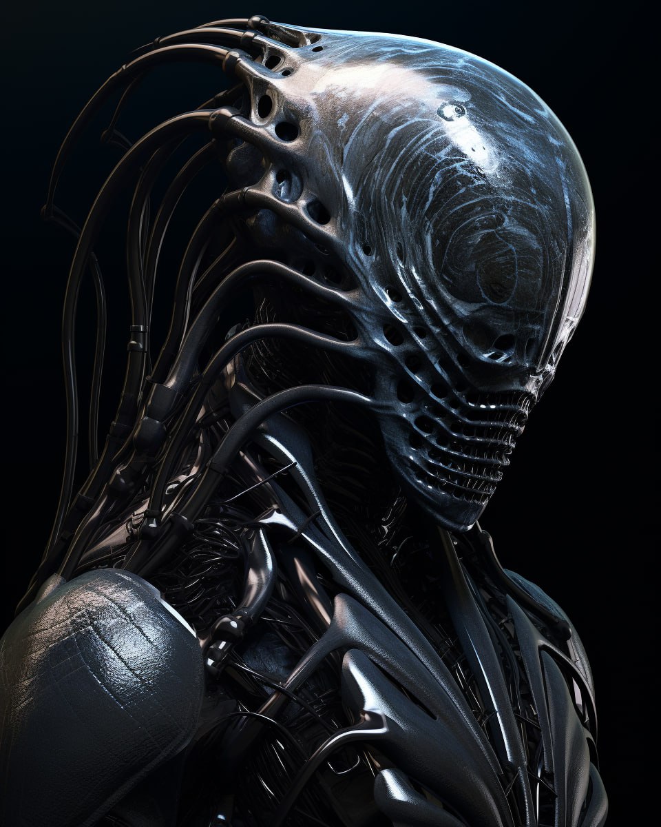 Frozenbunn's tweet photo. Giger soldier
#xenomorph #giger #midjourney #AIArtwork https://t.co/kGRnC7sJVa