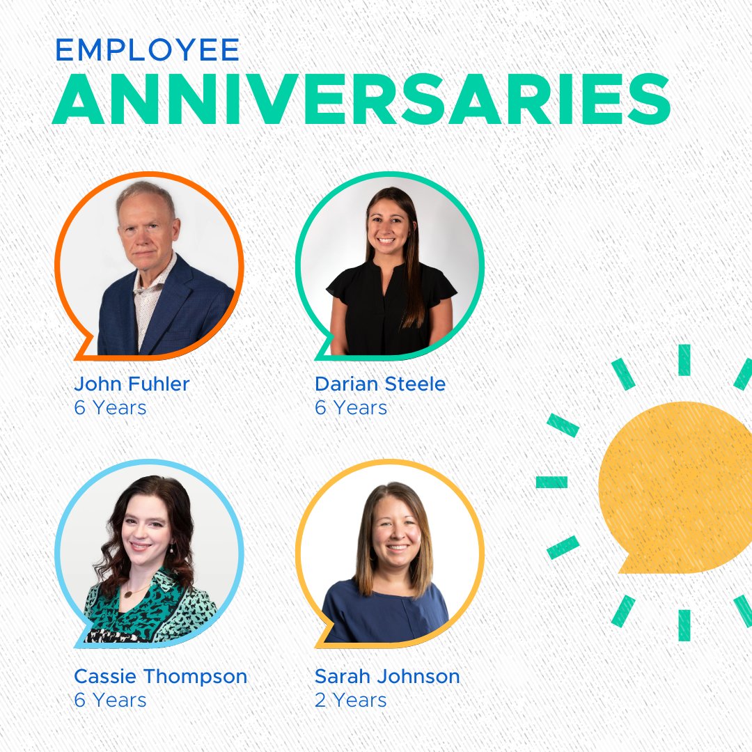 InfinityMktSC's tweet image. They don't look a day over "new hire."  Happy work-iversary to these amazing people! Here's to many more. 🎉 🍾

#marketingagency #workanniversary