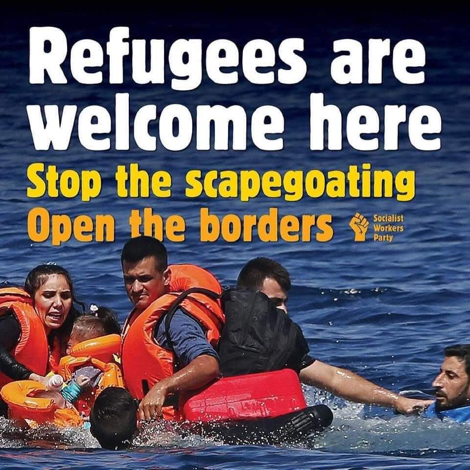 HackneySwp's tweet photo. @Conservatives @RobertJenrick Good.
#RefugeesWelcome
#RefugeesIn
#RacistToryScumOut https://t.co/H3OA9jguOZ