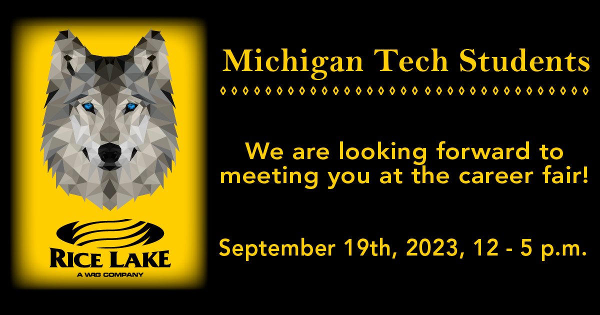 Rice_Lake's tweet image. @michigantech Attention talented, team-oriented Huskies! Stop by our booth and let’s talk about gaining insight and experience at Rice Lake Construction. We have 2024 intern positions as well as full-time opportunities available.
#ricelakeconstruction #michigantech #ThisIsTech