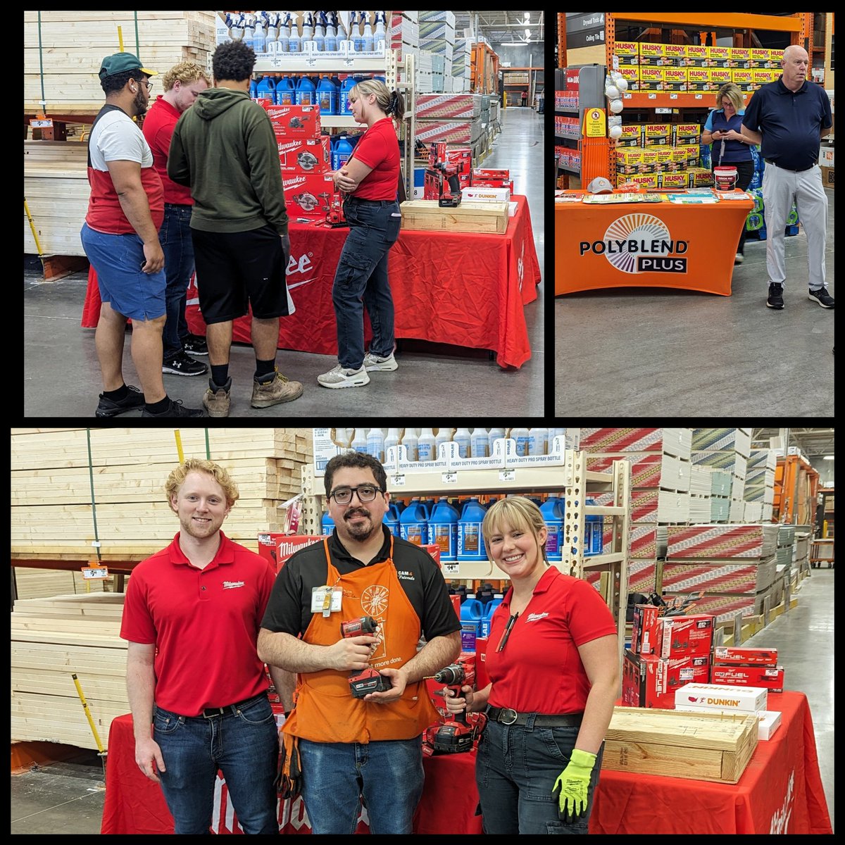 Day one of Pro Week at 1775. Breakfast & give aways are always a good start! 👍 Thank you Milwaukee, PPG and PolyBlend Reps for hanging out this morning.🌟👏 @DJP_1775 @SharptonDavid @Mr_OREO78 @RonaldSeon @formanjosh @JGilleland21