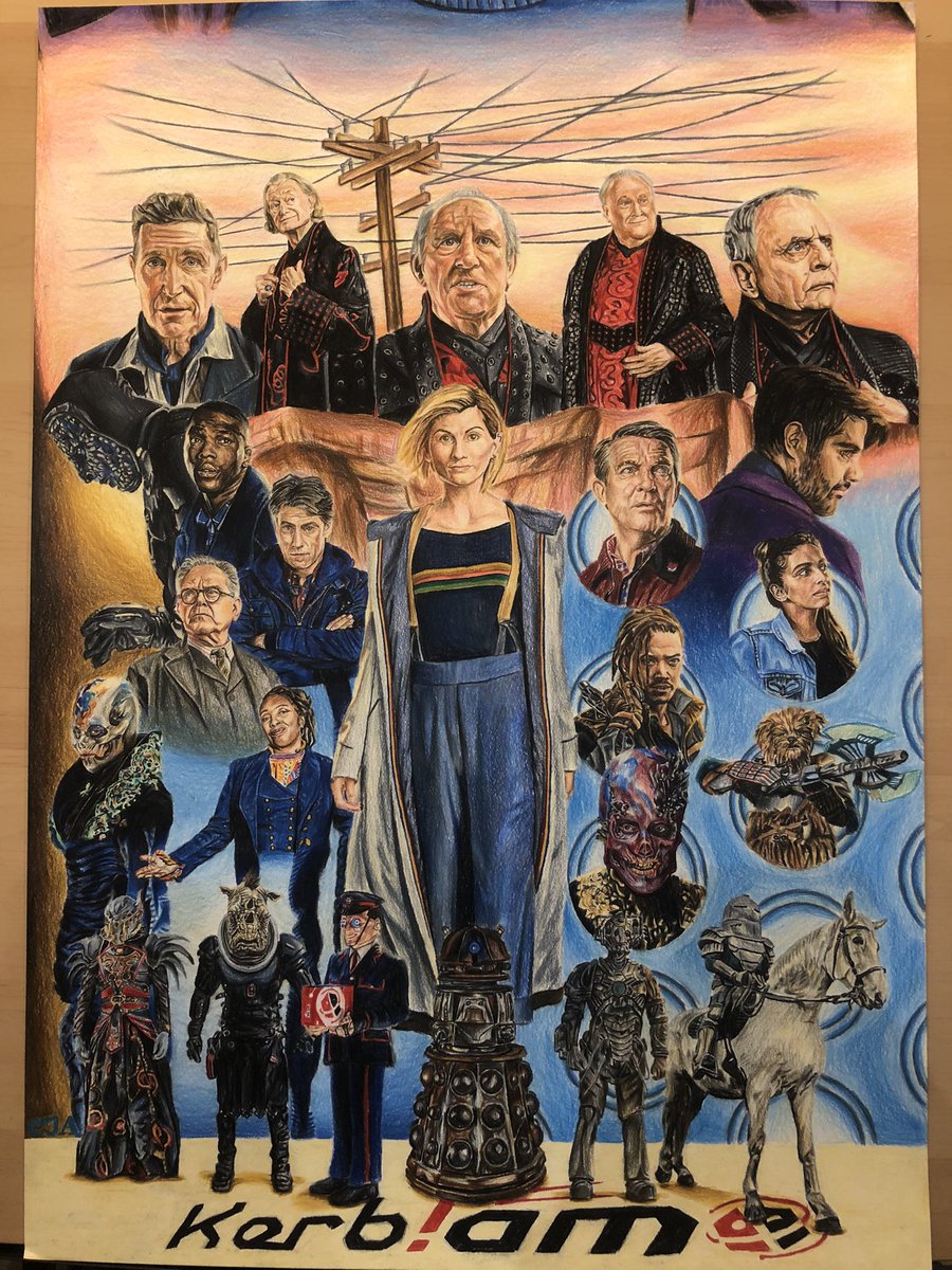 ConnorJAdkins's tweet photo. Well, you’re obviously one of the more determined of us. 

I’m sorry?

You refuse to pass through. Quite the strength of character this incarnation. 

#DoctorWho #13thDoctor #JodieWhittaker #DWArtistClub #DoctorWhoFanArt https://t.co/M0hGkbDqjO