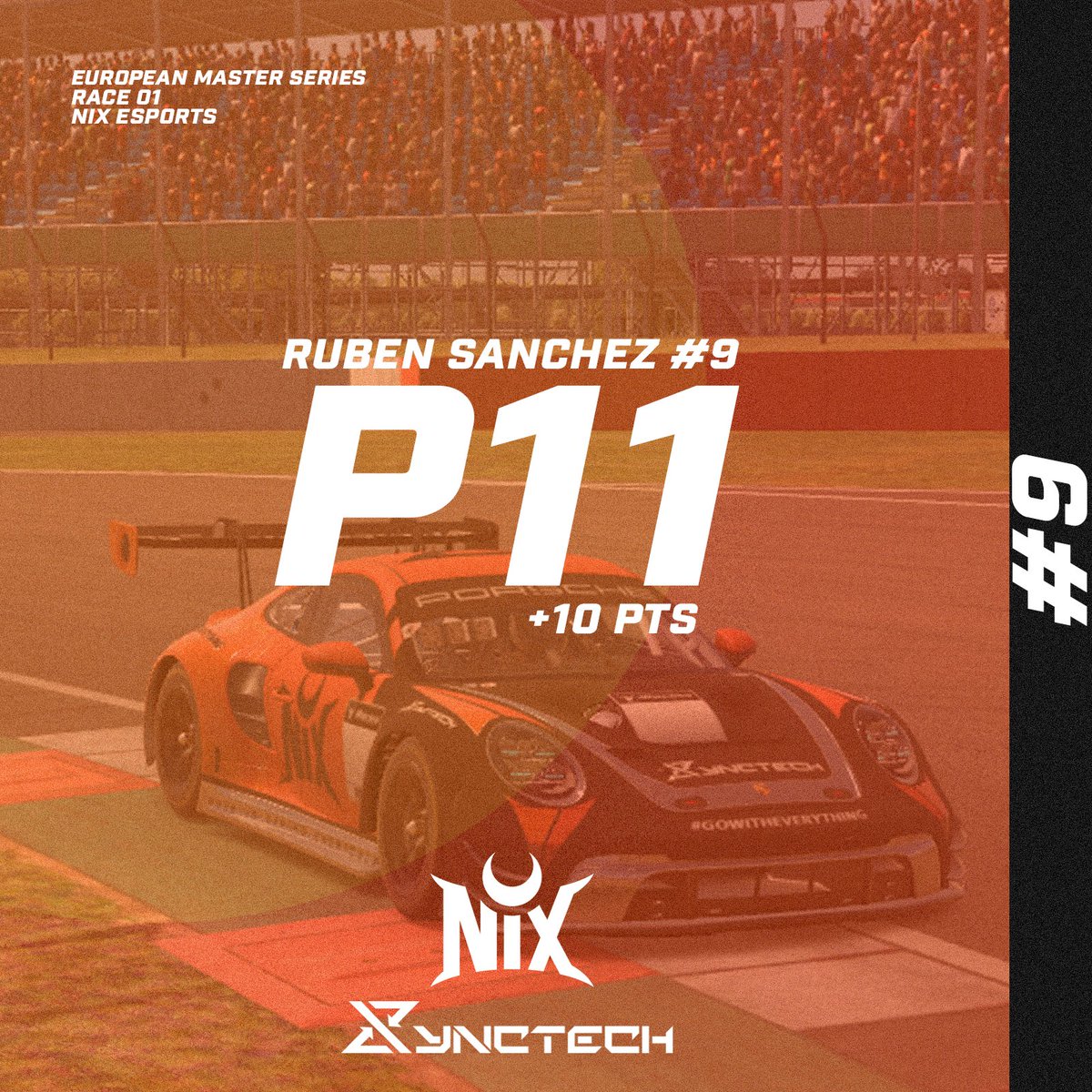 nixesports_es's tweet image. RESULTADO DE LA CARRERA DE LA SEMANA PASADA🙌🏻

🟠#9 ➡️P11 (@Rubensp505)
🟠#99➡️P18 (@diego_cayon32)

Lastima no haber aprovechado los Safety Cars para realizar la parada, buenos puntos para el equipo, seguiremos luchando💪🏻

#GoWithEverything🧡🖤
