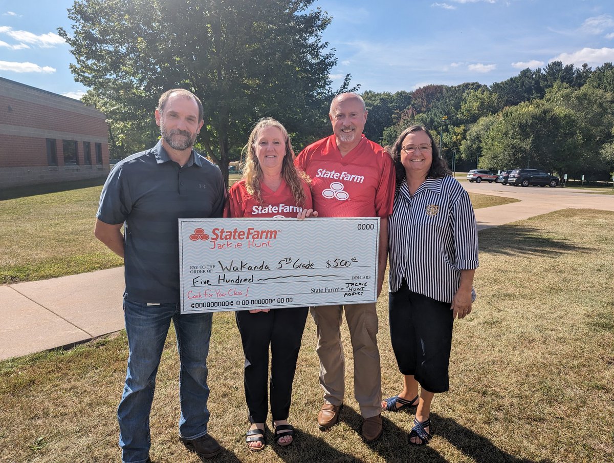 Thank you Jackie Hunt Agency for supporting our 5th Grade National Park Project and their maker space.