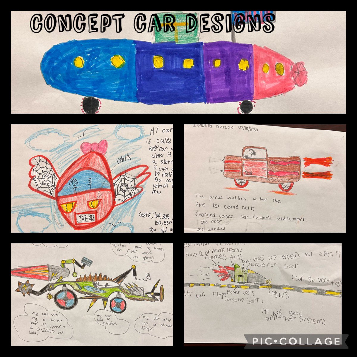 Tifany Brooks (@tbrookscte) on Twitter photo Can it fly, go underwater, or hover?? Today my Bearcats <a href="/HumbleISD_SMS/">Ross Sterling MS</a> used their imagination to design their very own concept car!
<a href="/HumbleISD_CTE/">Humble ISD CTE</a>
#CTEwheel
#futurecardesigners Can it fly, go underwater, or hover?? Today my Bearcats <a href="/HumbleISD_SMS/">Ross Sterling MS</a> used their imagination to design their very own concept car!
<a href="/HumbleISD_CTE/">Humble ISD CTE</a>
#CTEwheel
#futurecardesigners