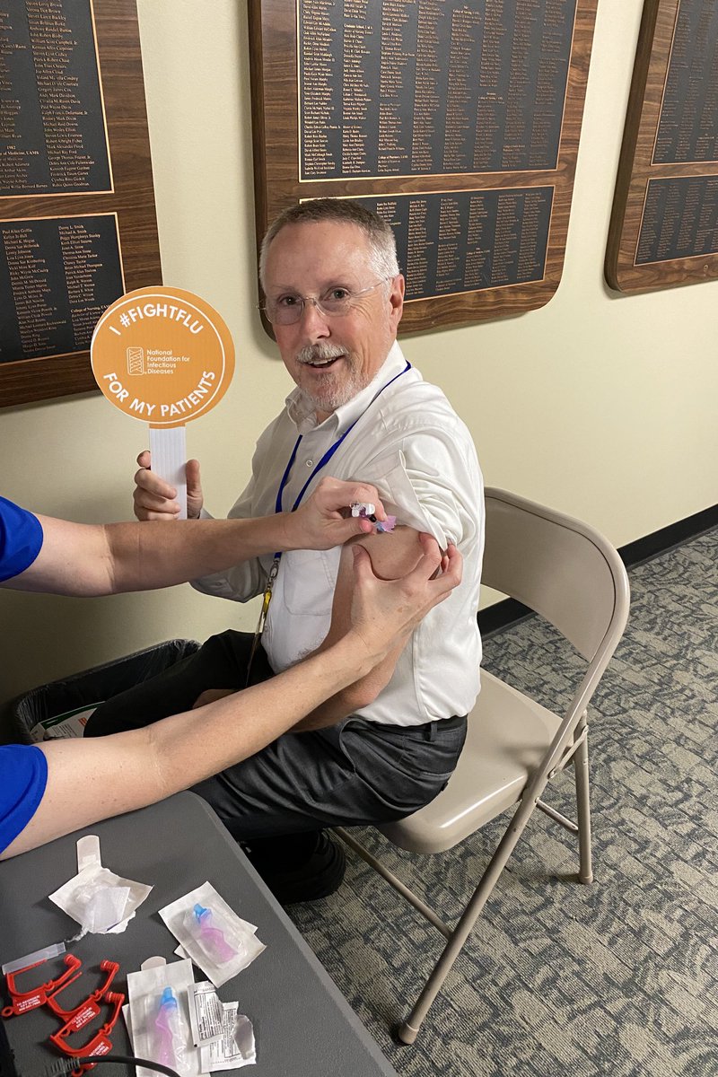 ARAdultImmDoc's tweet image. Have you received your #FluShot yet?  Join me, let’s work together and protect each other!!
⁦@NFIDVaccines⁩