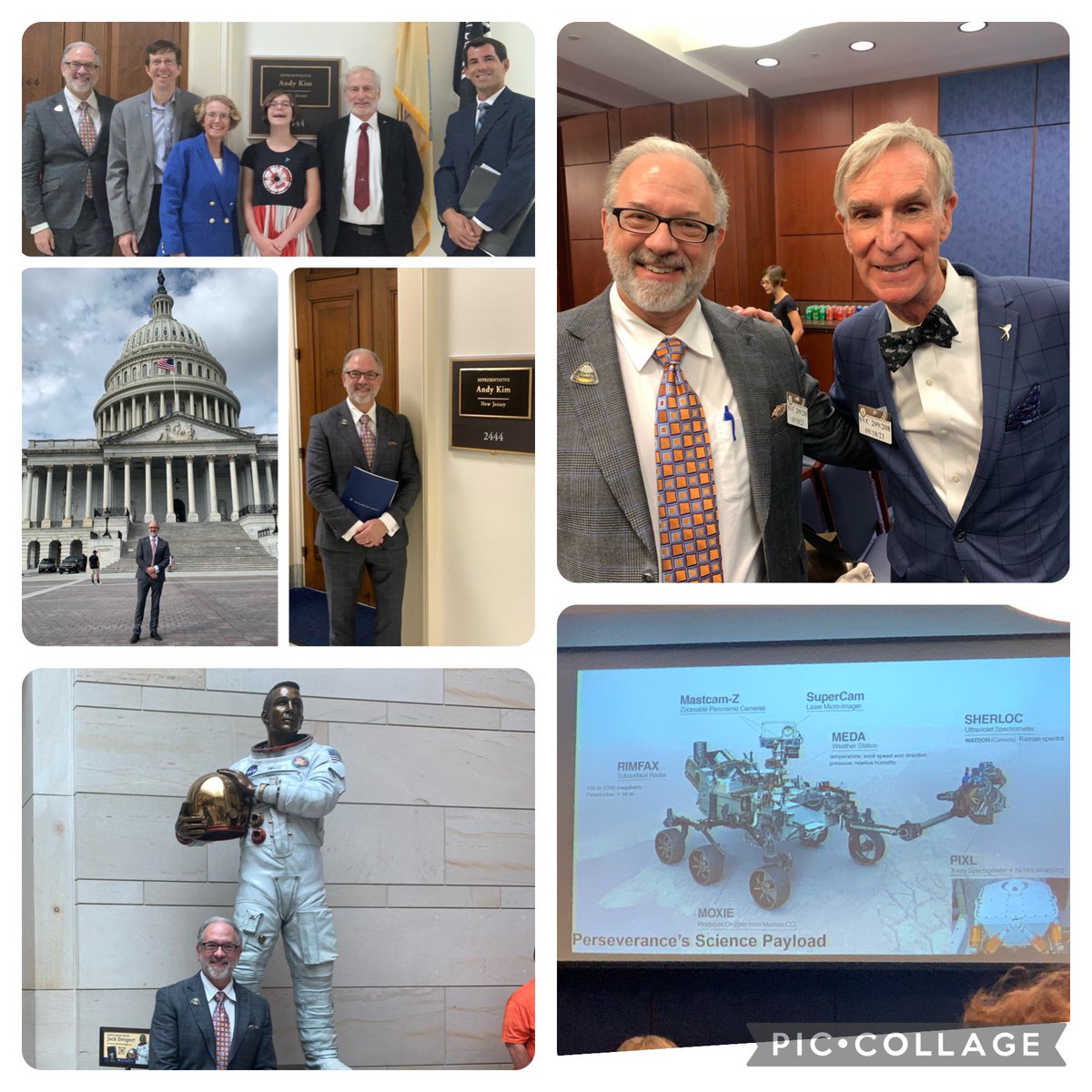morrisonMSK's tweet photo. A stellar job by everyone in the Planetary Society - fantastic program, great meetings at Congress today. Direct and indirect benefits of @NASA are astronomical. 
#FundNASA #DayOfAction 
@exploreplanets https://t.co/xcmnviugSw