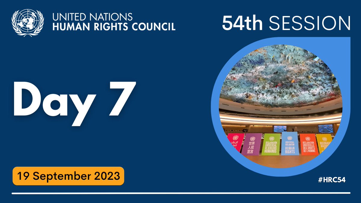 UN_HRC's tweet image. 🔴TODAY at #HRC54:   

interactive dialogues with:
☑️ the Working Group on enforced or involuntary disappearances (@WGEID)
☑️ the Special Rapporteur on toxics and human rights (@SRtoxics)
☑️ the Working Group on the use of mercenaries

📺WATCH LIVE⤵️
media.un.org/en/asset/k1h/k…