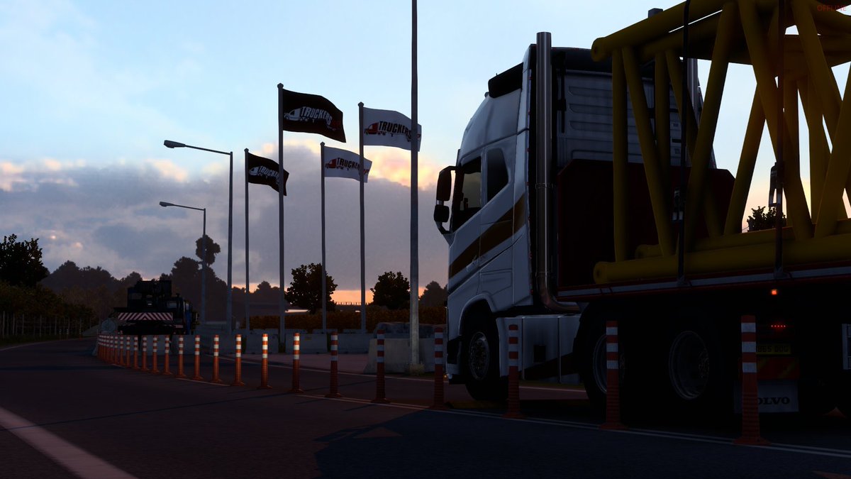 MattTrucker_TMP's tweet photo. Hello, 

It’s me Matt #CarLadMatt unlike any of you would of forgotten. Just a tweet to say I’m keeping safe and well. I wish you are all too! I do miss the @TruckersMP community massively ❤️ 

In my memories I’m still flying the @GPEVTC flag @HandOfClash 🧡 👑 https://t.co/4AUmJSgeUD