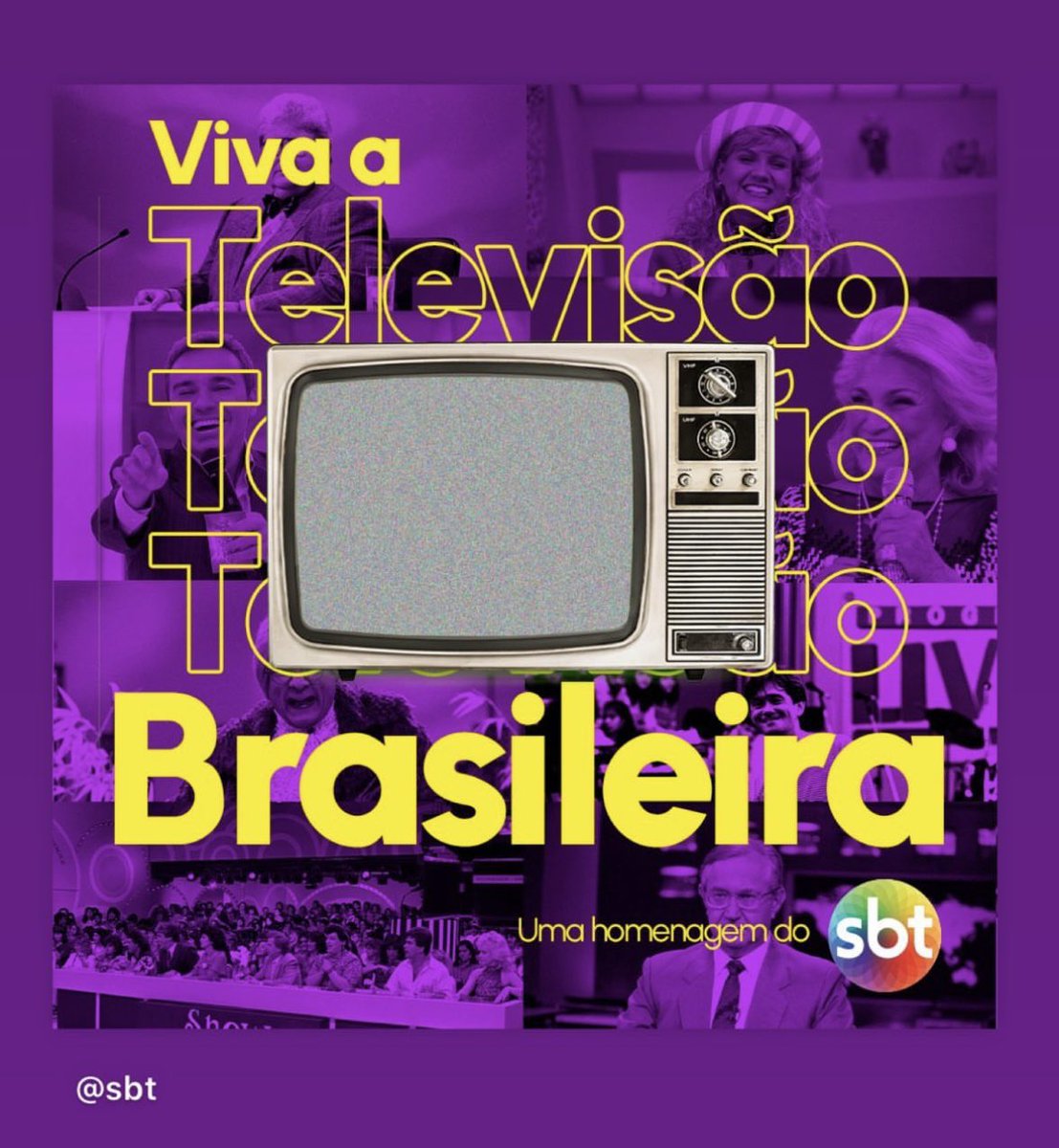 73 anos da nossa 📺.