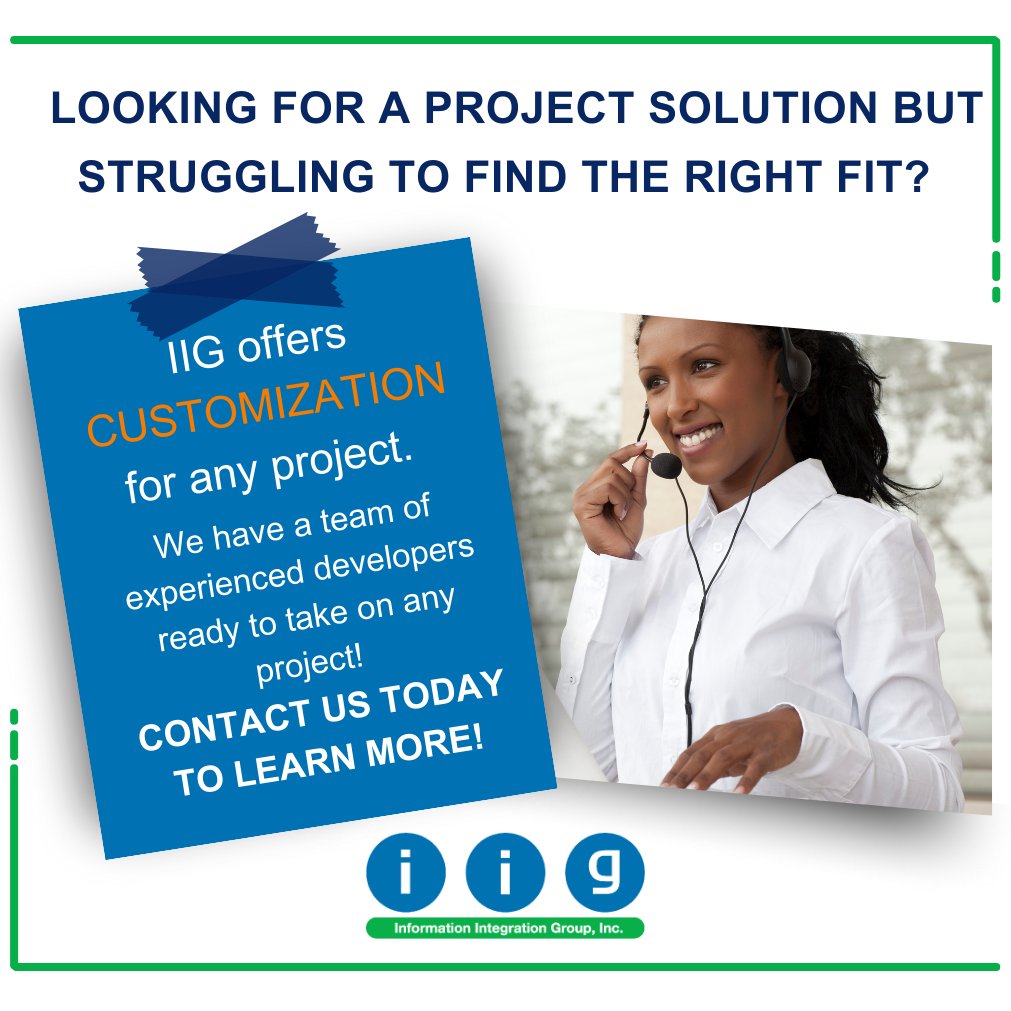 Do you have custom programming needs? IIG is the solution for you: iigservices.com/acumatica-cust…