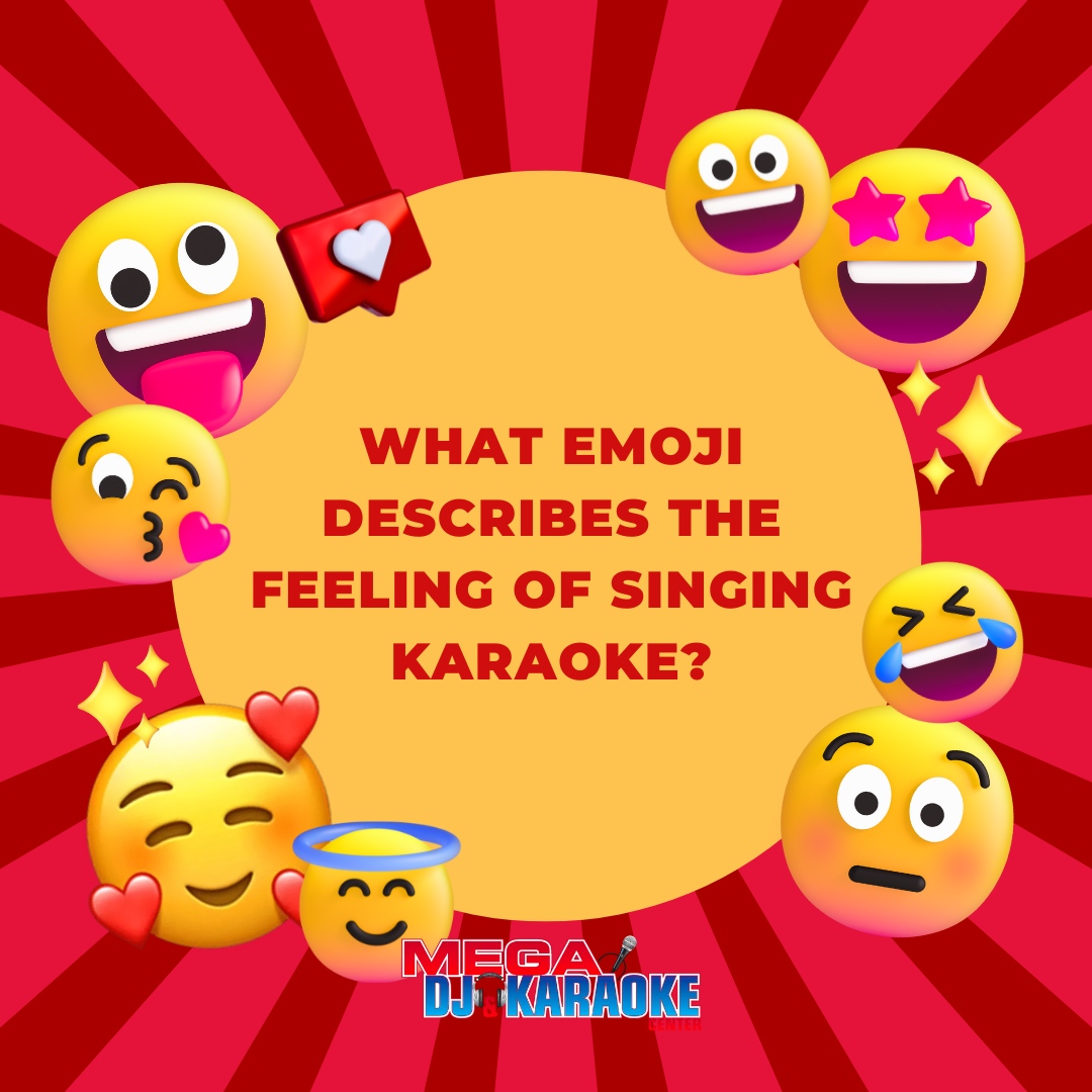 Describe your karaoke feelings in emoji! 🤗

Comment now. 🌟

#shopmegakaraoke #houston #SingAlong #KaraokeParty #KaraokeNight #KaraokeFun #KaraokeTime #KaraokeLife #SingYourHeartOut #KaraokeLove #KaraokeAddict #KaraokeClub #KaraokeSinger #KaraokeVibes #KaraokeEntertainment #K...