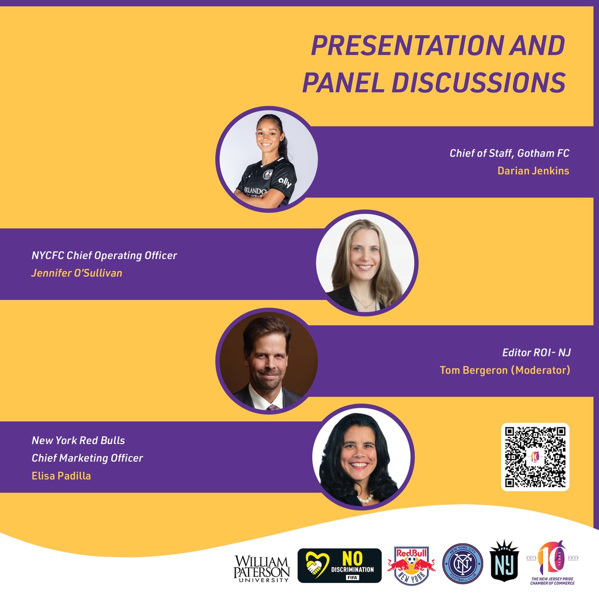 NJPrideChamber's tweet photo. Get informed! Enjoy presentations and panel discussions at the Diversity and Anti-Discrimination in Sports, FIFA® Case Study.
.
.
#FIFA #LGBTQIA #NJLGBT #NJPrideChamberofCommerce #NJPCC #NJPrideChamber #LGBTNewJersey #LGBTBusiness #lgbtnetworking #njnetworking https://t.co/EQwBPuPssw