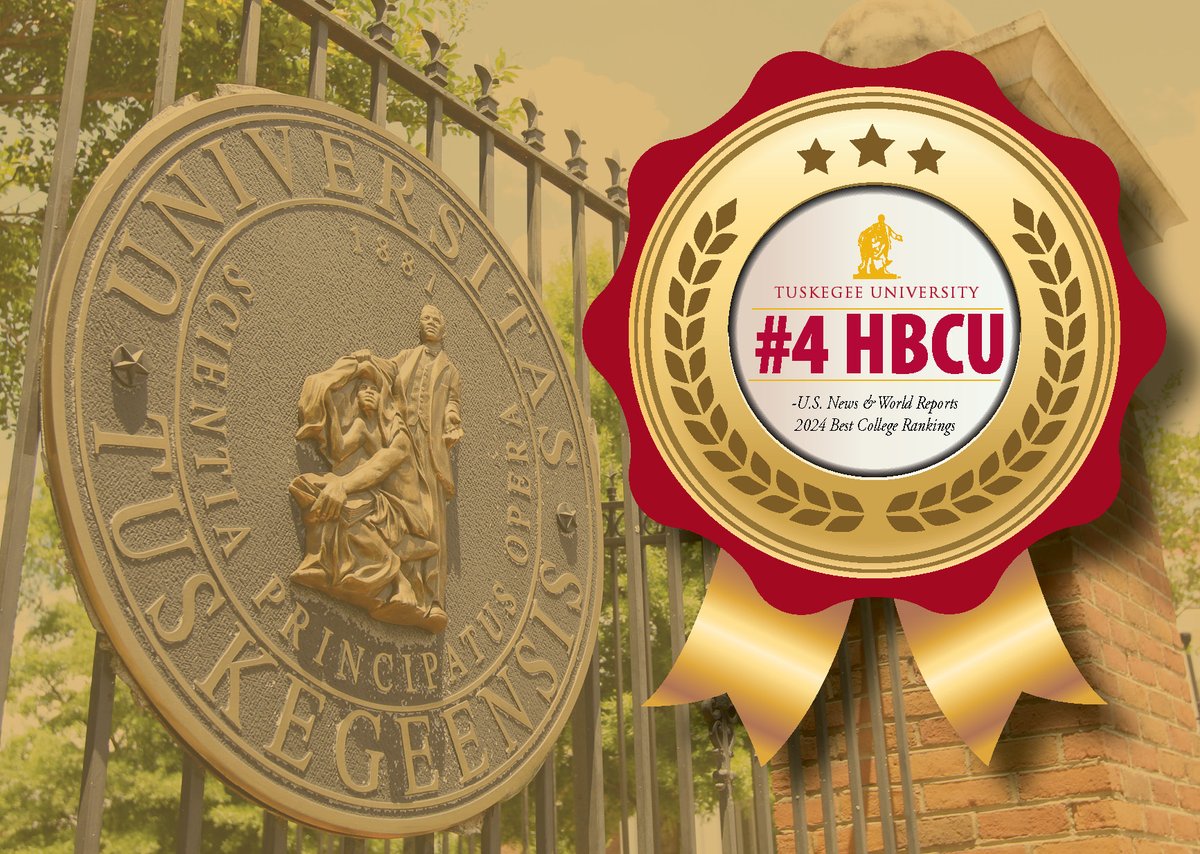 Tuskegee University continues to lead most historically black colleges and universities among rankings by U.S. News &amp; World Report. The university ranked No. 4 among all HBCUs and is the top-ranked HBCU in the state of Alabama. Read more at: tuskegee.edu/news/tuskegee-…
