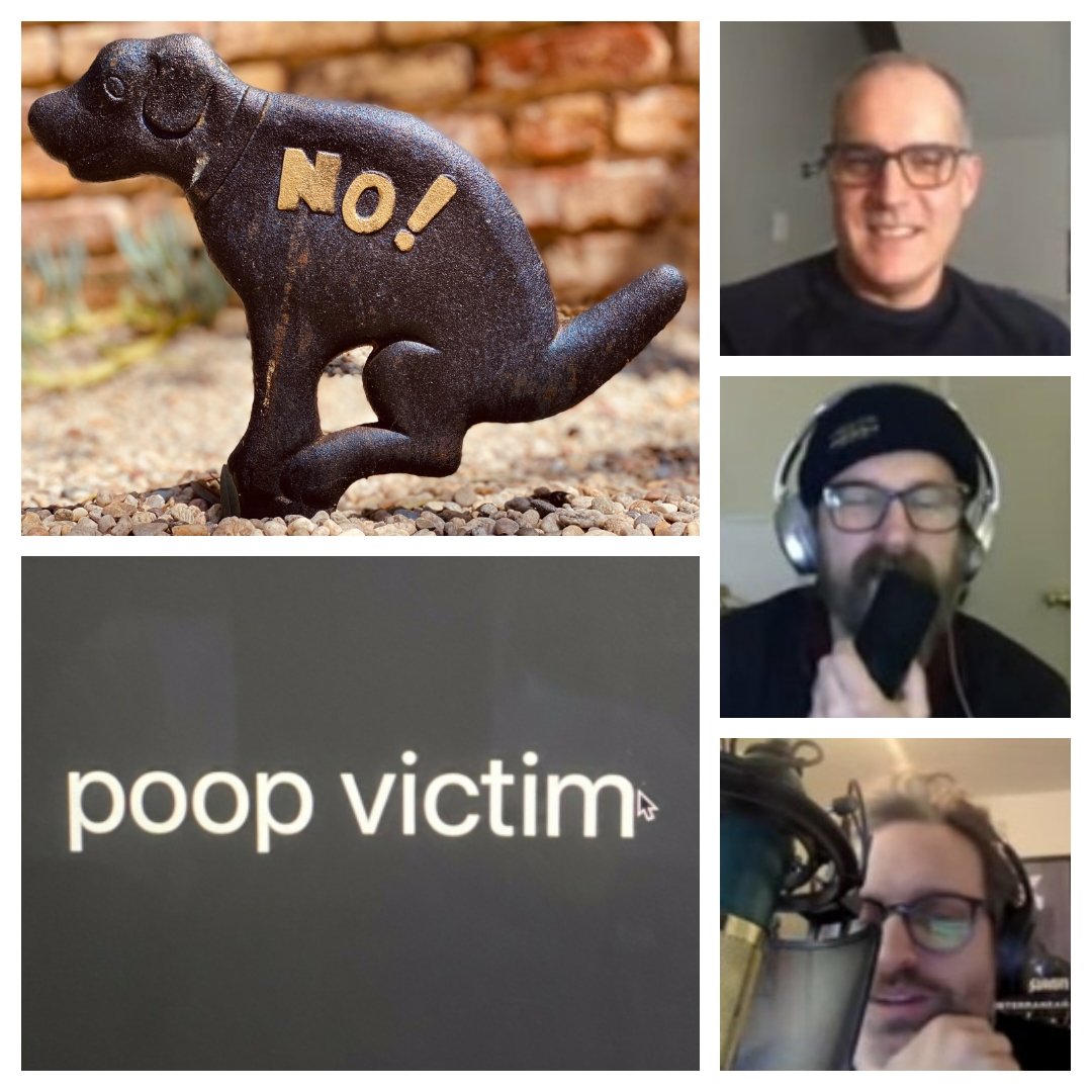 rsjrfanworld's tweet image. On #ResponsibleDogOwnerDay, a reminder to pick up after your dog. Unless, of course, you're @HankChilton 😉 
From #AMGIRS to @KingsOfCon, follow the #Poopgate saga here:
spotify.link/vvYE2wcGcDb
spotify.link/U1N2VMaGcDb
spotify.link/WSRnls4FcDb
spotify.link/Ww3Vgn7FcDb