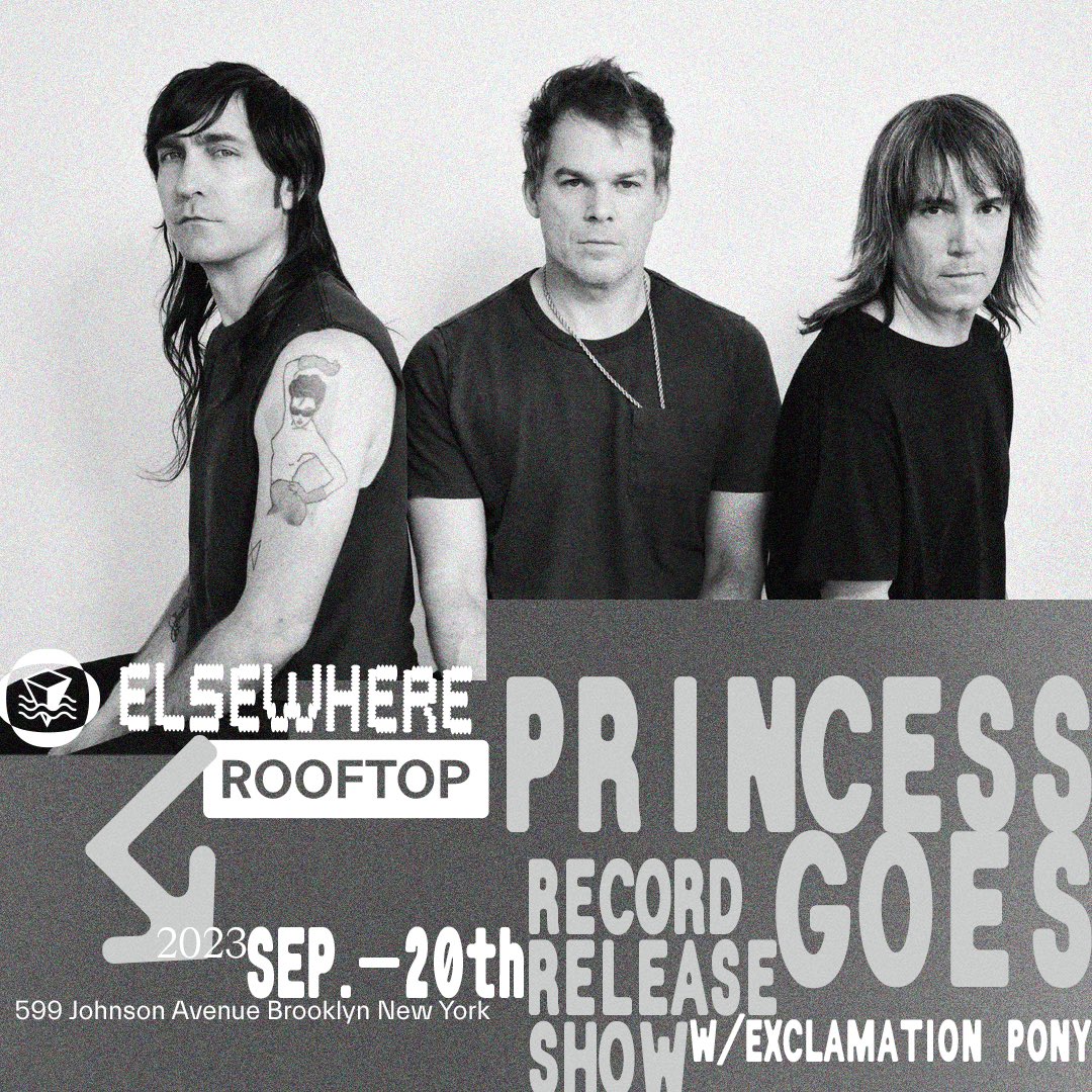 We are Exclamation Pony and we’re playing our first show Wednesday night at Elsewhere in Brooklyn with the awesome Princess Goes. See you there NY. bit.ly/3PI76cB