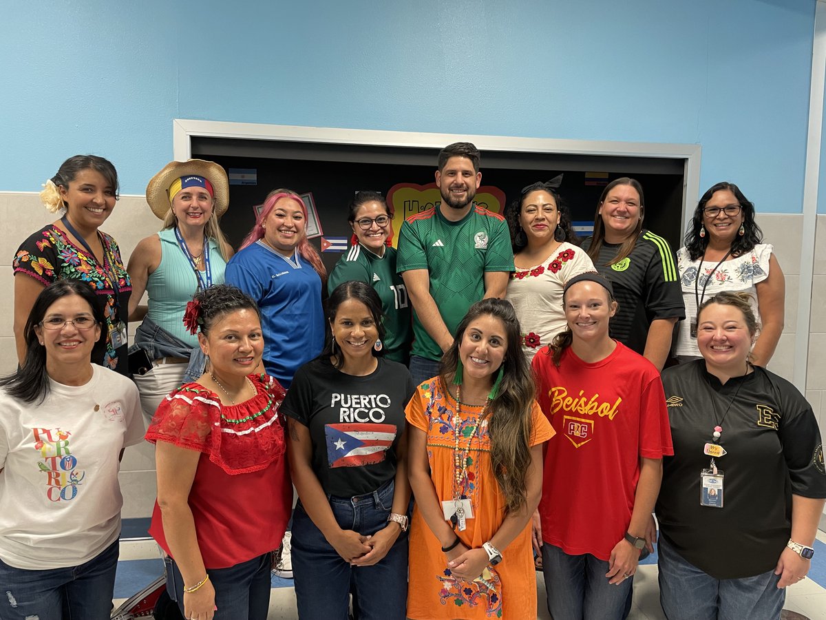 Freedom staff celebrates #HispanicHeritageMonth <a href="/KellerISD/">Keller Schools</a> #celebrateKISD