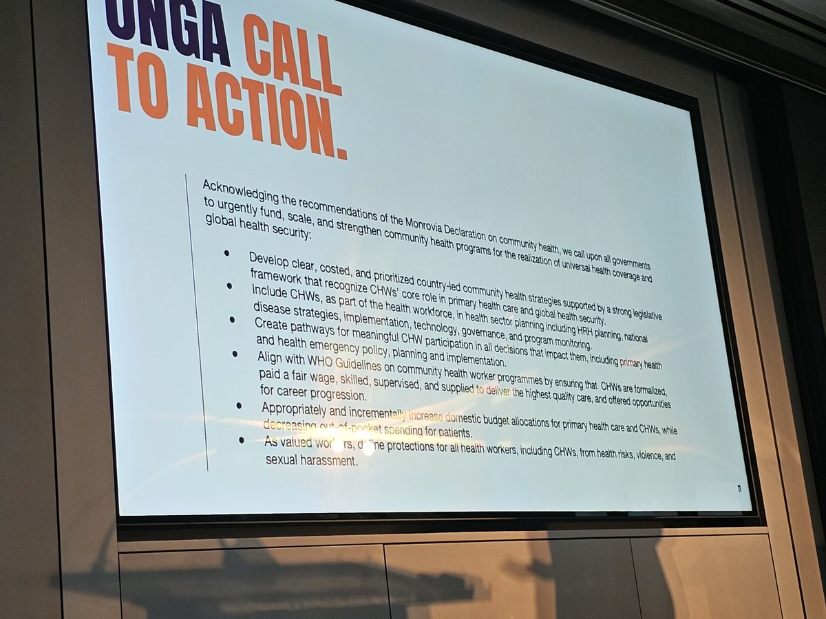 Dr. Richard Kabanda (@richardkabanda2) on Twitter photo At the sideline of the #UNGA2023 in New York, our early morning event organised by <a href="/join_chic/">Community Health Impact Coalition</a> had a number of call to action for leaders to consider. We are committed <a href="/MinofHealthUG/">Ministry of Health- Uganda</a> to push the global #CHWs agenda as this will enable countries improve health indicators At the sideline of the #UNGA2023 in New York, our early morning event organised by <a href="/join_chic/">Community Health Impact Coalition</a> had a number of call to action for leaders to consider. We are committed <a href="/MinofHealthUG/">Ministry of Health- Uganda</a> to push the global #CHWs agenda as this will enable countries improve health indicators