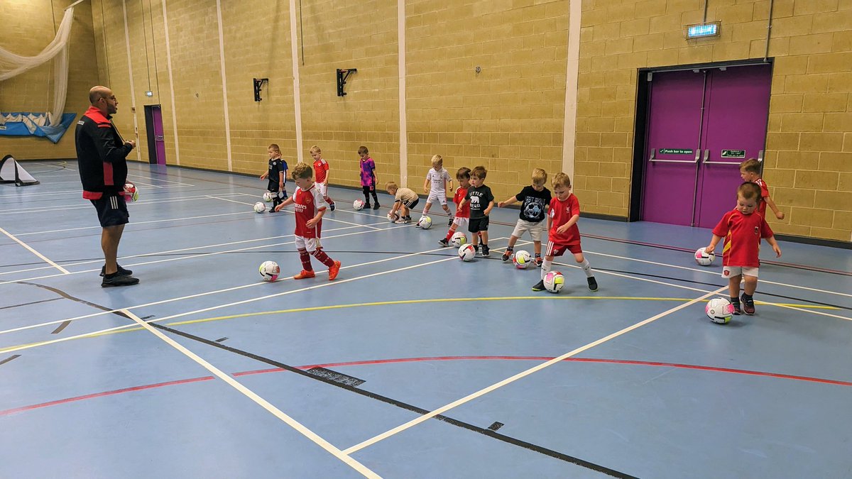 Fantastic to see our U5s having a blast tonight!