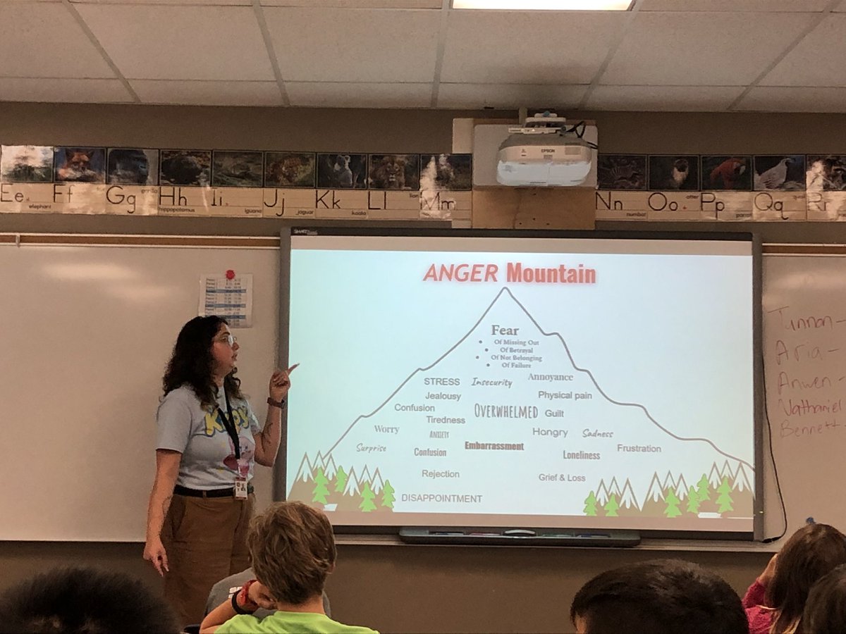It’s an exciting time of year!! Our Social Emotional Learning program is starting again :) Here is one of our SEL Facilitators, Tara, engaging students in this important learning!!#SEL <a href="/WCPS72/">Wolf Creek Schools</a>