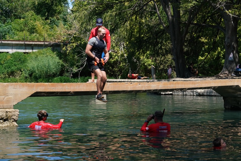 Austin Police Department's SRT team recently joined forces with the <a href="/austinfiredept/">Austin Fire Dept</a> &amp; the <a href="/ATCEMS/">ATCEMS</a> for intensive wildfire &amp; swift water rescue training. Our dedicated officers are committed to ensuring the safety of our community in all situations.
#AustinStrong #FirstResponders