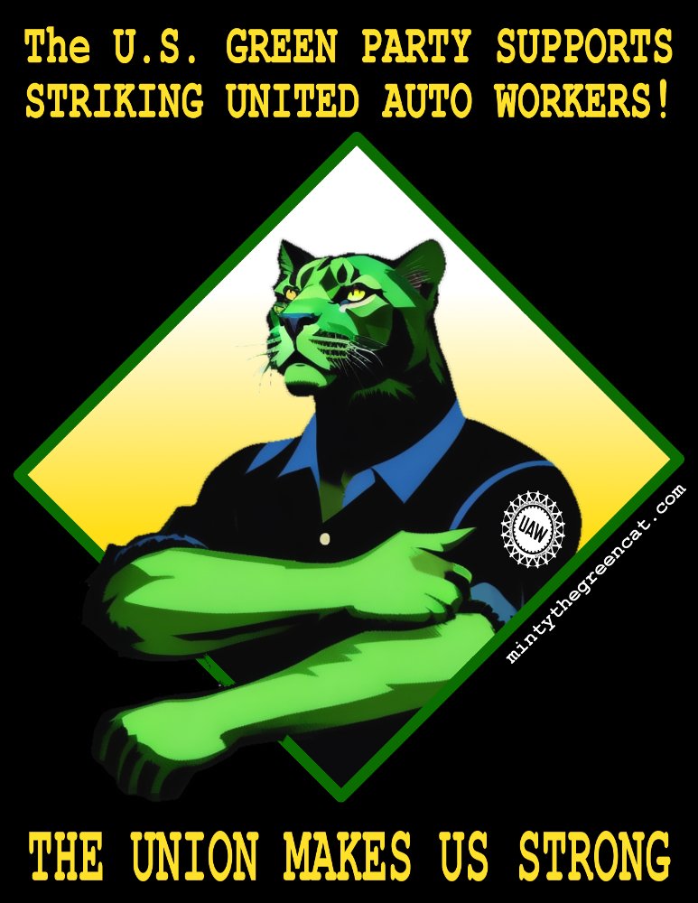 MintyGreenCat's tweet photo. SOLIDARITY WITH STRIKING WORKERS!
#UAWStrike #UAWSolidarity https://t.co/8JhlXUXIPq