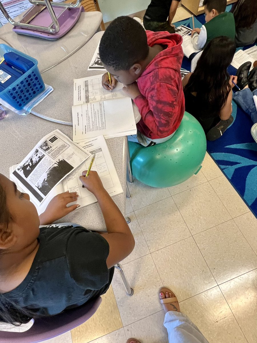 SterlingElemen1's tweet photo. Today our 3rd Graders began Unit 2 in Module where they were introduced a new #InformationalText! 📖 They worked #collaboratively to complete a #graphicorganizer about the #gist of Kenya! ✏️ 🐫 @ELeducation  @CharMeckSchools #chinupcrownon👑 #sterlingpride🐯 https://t.co/CieBeWisBs