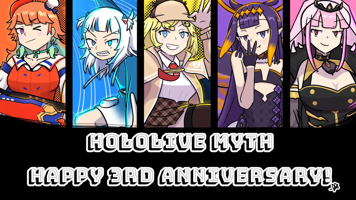 CAlchemist05's tweet photo. #Myth3YearRelay
Thread of my art from 2021 vs 2023:
Congrats to 3 whole years for HoloEN's first gen!
#KFPicasso #gawrt #ameliaRT #inART #callillust https://t.co/CrjmTrqDsr