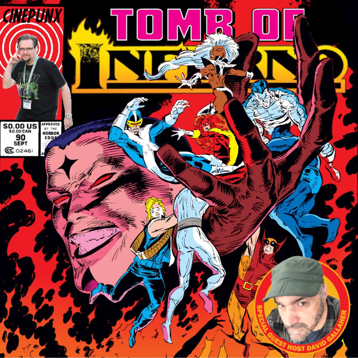 Oops, with the hectic way of the world as of late we somehow neglected to mention the latest episode of our INFERNO coverage is out now!!!
We’re joined by comics and video game writer DAVID GALLAHER to discuss the final stand of the GOBLIN QUEEN!!

cinepunx.com/tomb-of-ideas-…