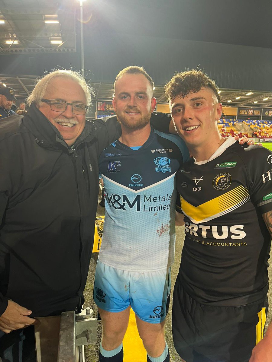 Tonight, 2 of our former juniors went against each other

<a href="/joshw576/">josh woods</a> of <a href="/BatleyRLFC/">Batley Bulldogs RLFC</a> and <a href="/TaylorPemby9/">Taylor Pemberton</a> on loan at <a href="/YorkRLFC/">York RLFC Knights</a> from <a href="/Saints1890/">St.Helens R.F.C.</a> played against each other in a thrilling game in which York pipped it with a 15-14 win.

#UpTheEast
#oneclub
#EastIsMyClub