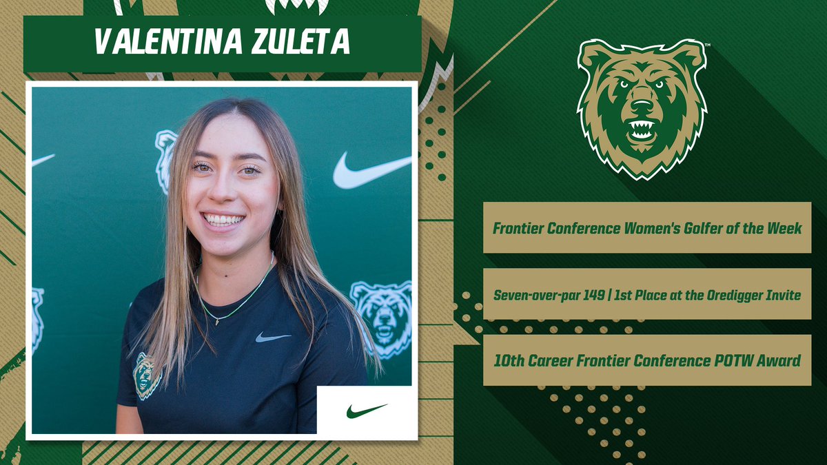 Congratulations to our 4⃣ Battlin' Bears who were named @FConference Players of the Week! Read more about their accomplishments➡️gobattlinbears.com/news/2023/9/18…