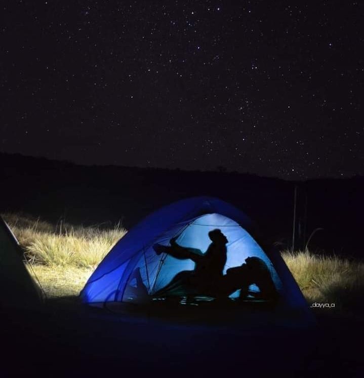 Que ganas de acampar bajo las estrellas 😍