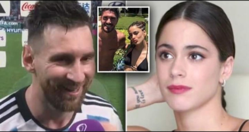 BarcaWorldwide's tweet photo. 🗣️ Rodrigo de Paul's girlfriend:

“After Argentina's WC party, Rodrigo came home drunk. I had to take care of him like a baby cause he couldn't stop celebrating. I told him that I loved him, to calm him down. Then he replied: ‘I love you too Messi.’ I didn't understand anything.” https://t.co/teQXDeigMT