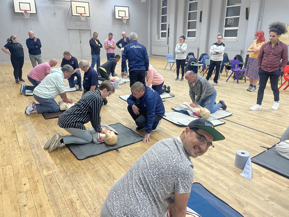 Cork City First Responders (@ccfr2012) on Twitter photo Another <a href="/Irishheart_ie/">Irish Heart Foundation</a> AED Heartsaver course completed this evening with the Cork <a href="/GayProjectIRL/">Gay Project ๐ณ๏ธโ๐</a>. Thank you all for coming up a fantastic night was had by all ๐ <a href="/AmbulanceNAS/">National Ambulance Service ๐ฎ๐ช๐</a> <a href="/Community_NAS/">NAS Community</a> Another <a href="/Irishheart_ie/">Irish Heart Foundation</a> AED Heartsaver course completed this evening with the Cork <a href="/GayProjectIRL/">Gay Project ๐ณ๏ธโ๐</a>. Thank you all for coming up a fantastic night was had by all ๐ <a href="/AmbulanceNAS/">National Ambulance Service ๐ฎ๐ช๐</a> <a href="/Community_NAS/">NAS Community</a>